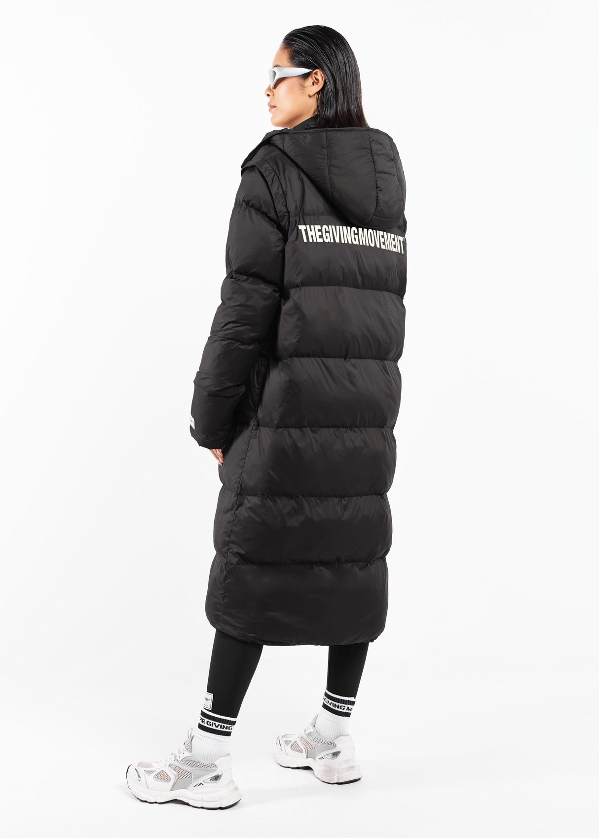 2-in-1 Long PUFFA Gilet & Jacket Anthrocete Grey Unisex