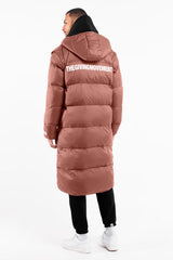 2-in-1 Long PUFFA Gilet & Jacket Dusty Pink Unisex