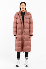 2-in-1 Long PUFFA Gilet & Jacket Dusty Pink Unisex