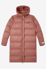 2-in-1 Long PUFFA Gilet & Jacket Dusty Pink Unisex