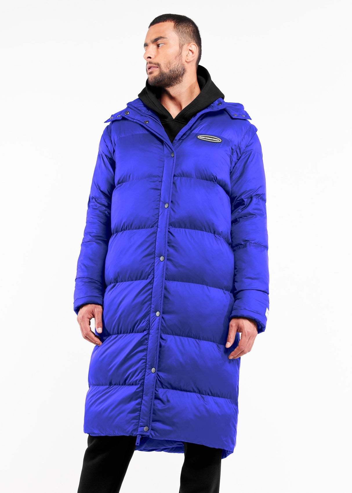 2-in-1 Long PUFFA Gilet & Jacket Moroccan Blue Unisex