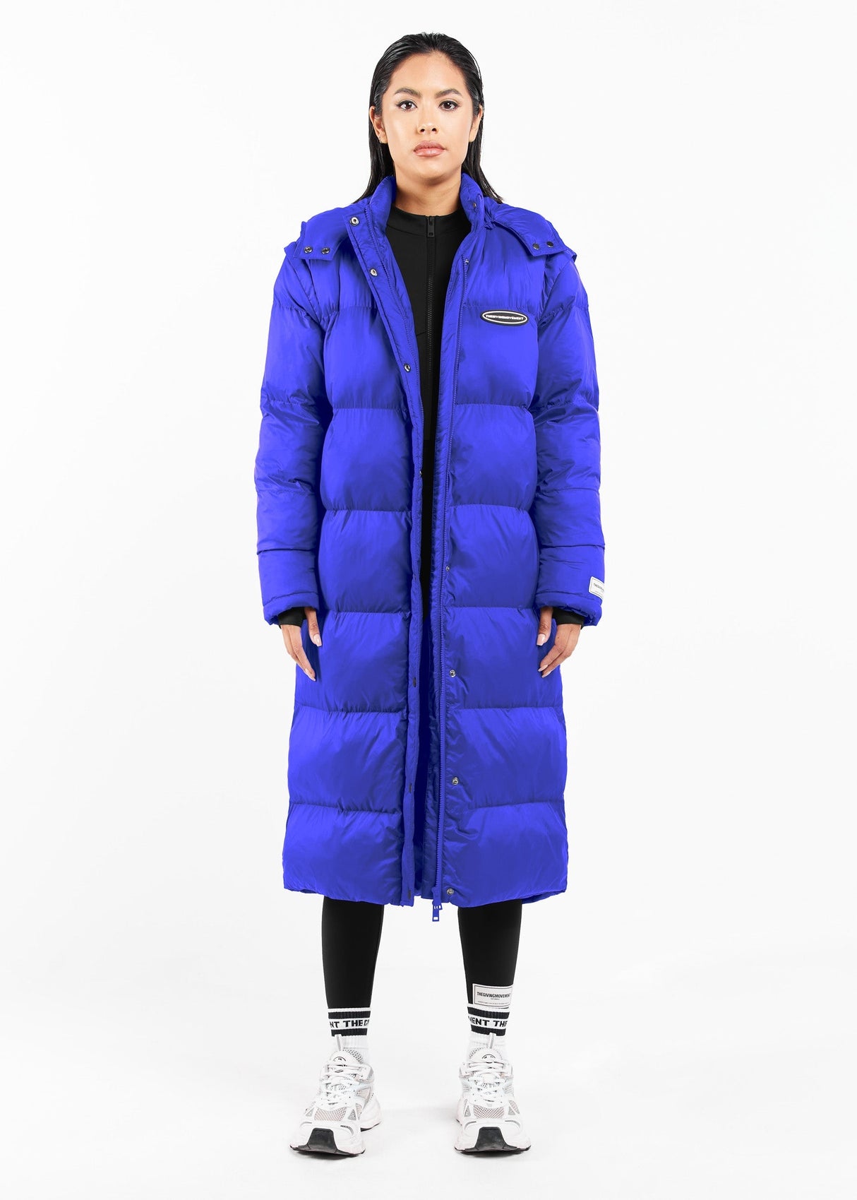 2-in-1 Long PUFFA Gilet & Jacket Moroccan Blue Unisex