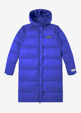 2-in-1 Long PUFFA Gilet & Jacket Moroccan Blue Unisex