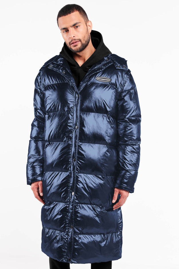 2-in-1 Long PUFFA Gilet & Jacket Midnight Unisex