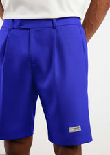 Formal Tailored Shorts Moroccan Blue