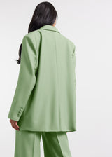 Oversized Re-Form100© Blazer Sage Green