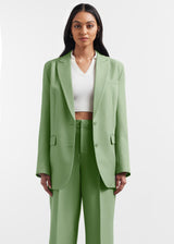 Oversized Re-Form100© Blazer Sage Green