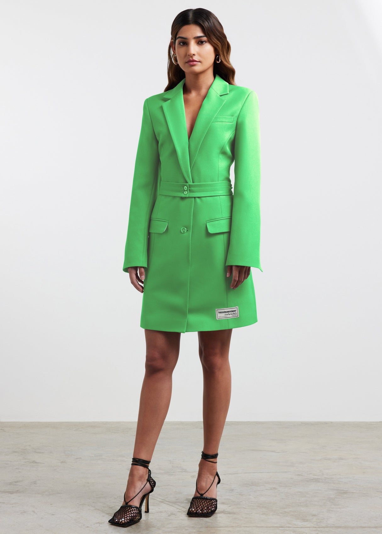 Modest Formal Blazer Dress Peppermint