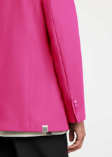 Men's Formal Fitted Blazer Fuchsia Pink