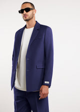 Men's Formal Fitted Blazer Navy