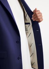 Men's Formal Fitted Blazer Navy