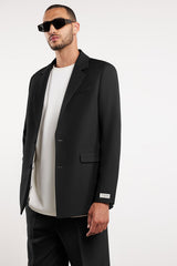 Men's Formal Fitted Blazer True Black