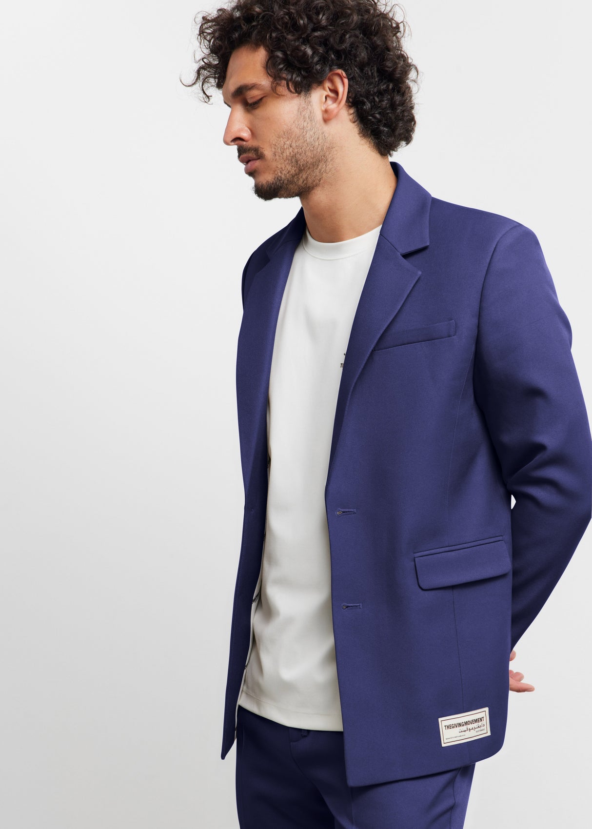 Regular Fit Re-Form Blazer Navy