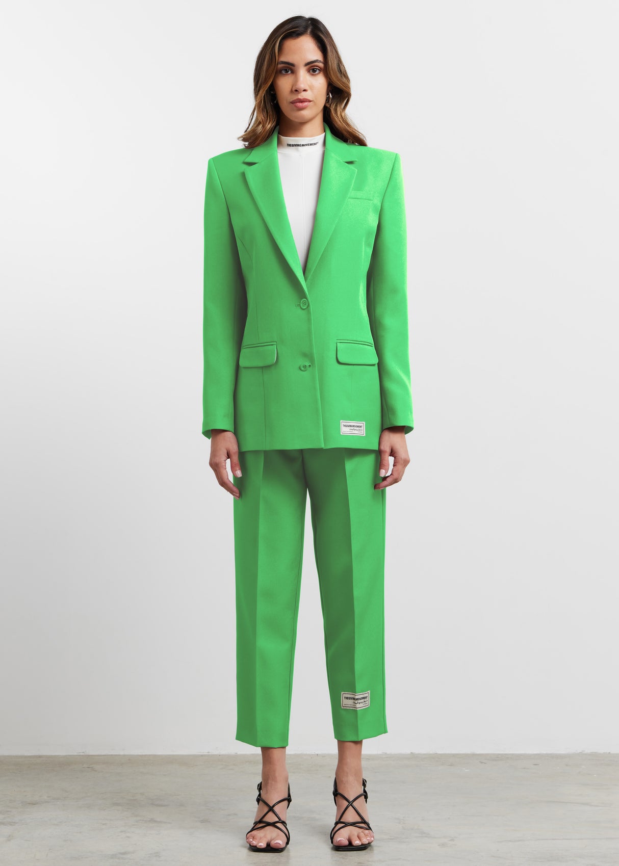 Women's Formal Fitted Blazer Peppermint