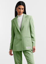 Women's Formal Fitted Blazer Sage Green