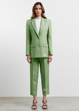 Women's Formal Fitted Blazer Sage Green