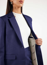 Formal Fitted Blazer For Women Navy