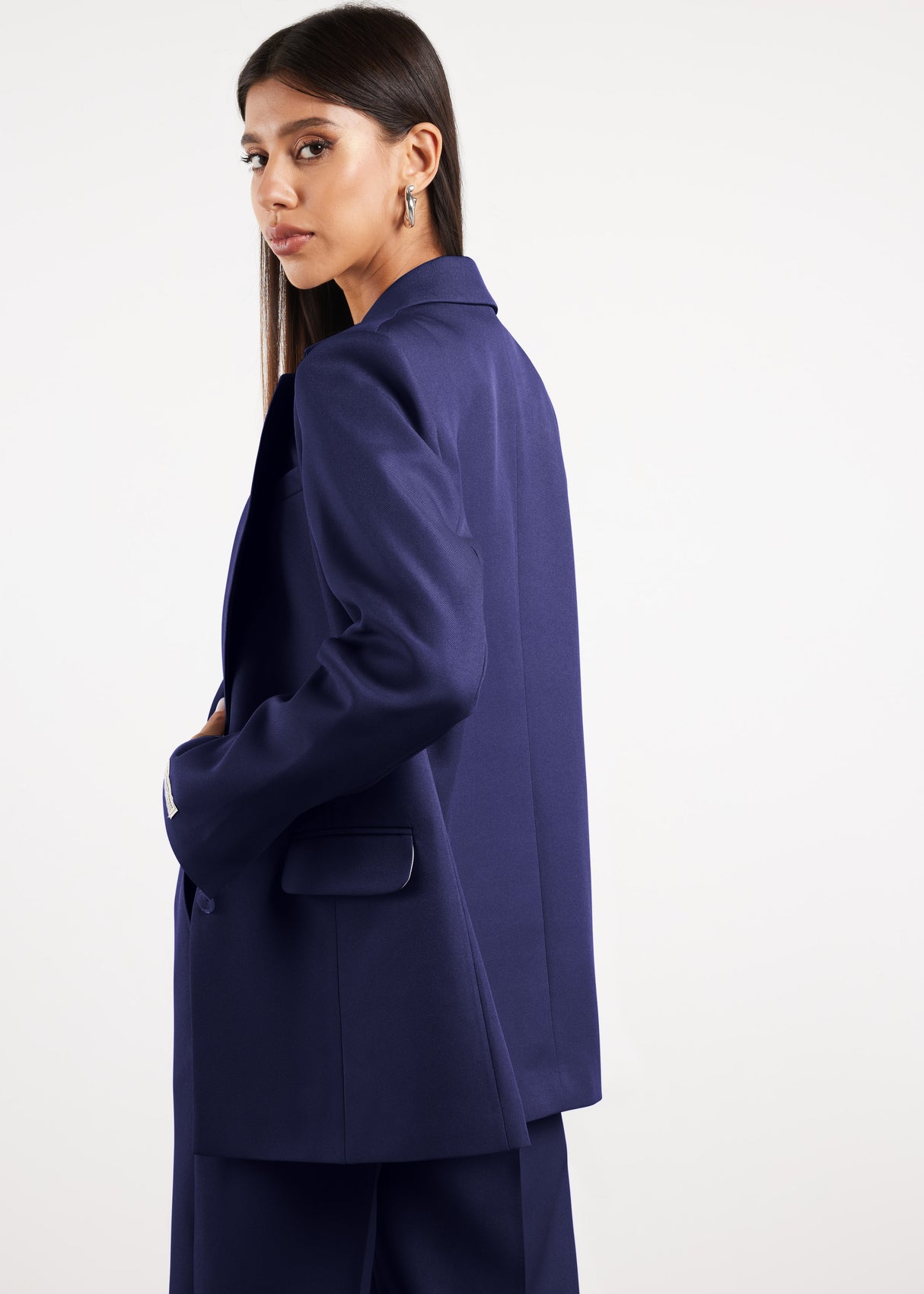 Formal Fitted Blazer For Women Navy