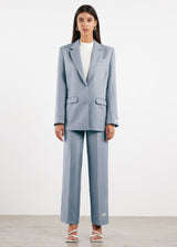 Formal Fitted Blazer For Women Opal Blue