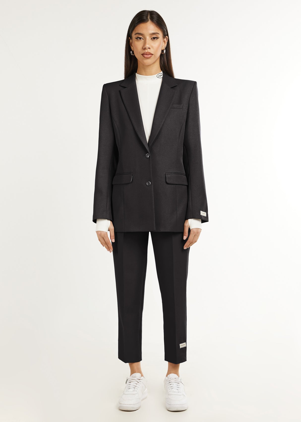 Formal Fitted Blazer Anthrocete Grey