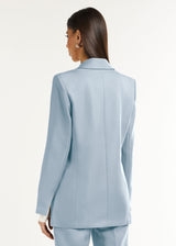 Formal Fitted Blazer Opal Blue