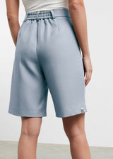 Women's Formal Tailored Shorts Opal Blue