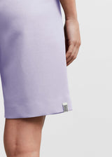 Women's Formal Tailored Shorts Pastel Purple