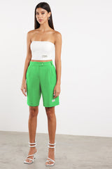 Women Formal Tailored Shorts Peppermint