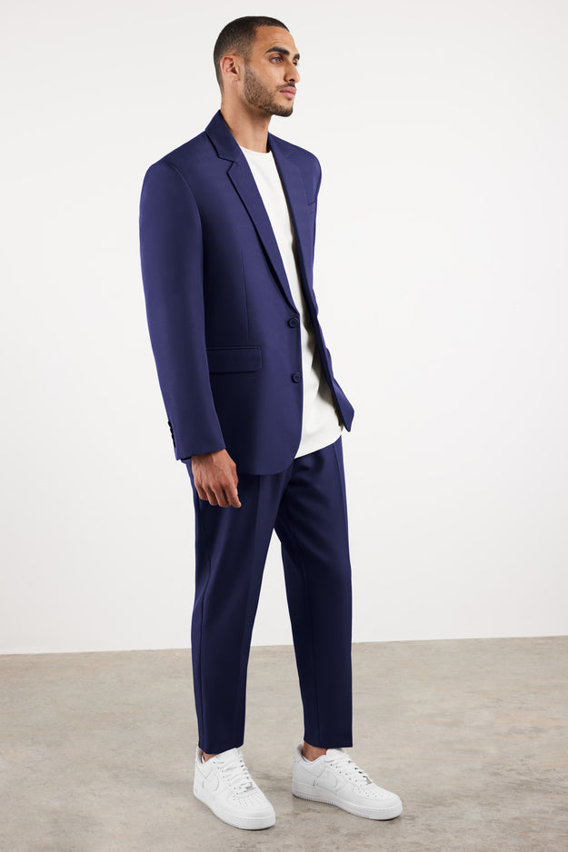 Men's Formal Oversized Blazer Navy