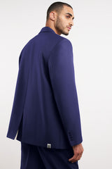 Men's Formal Oversized Blazer Navy