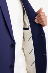 Men's Formal Oversized Blazer Navy