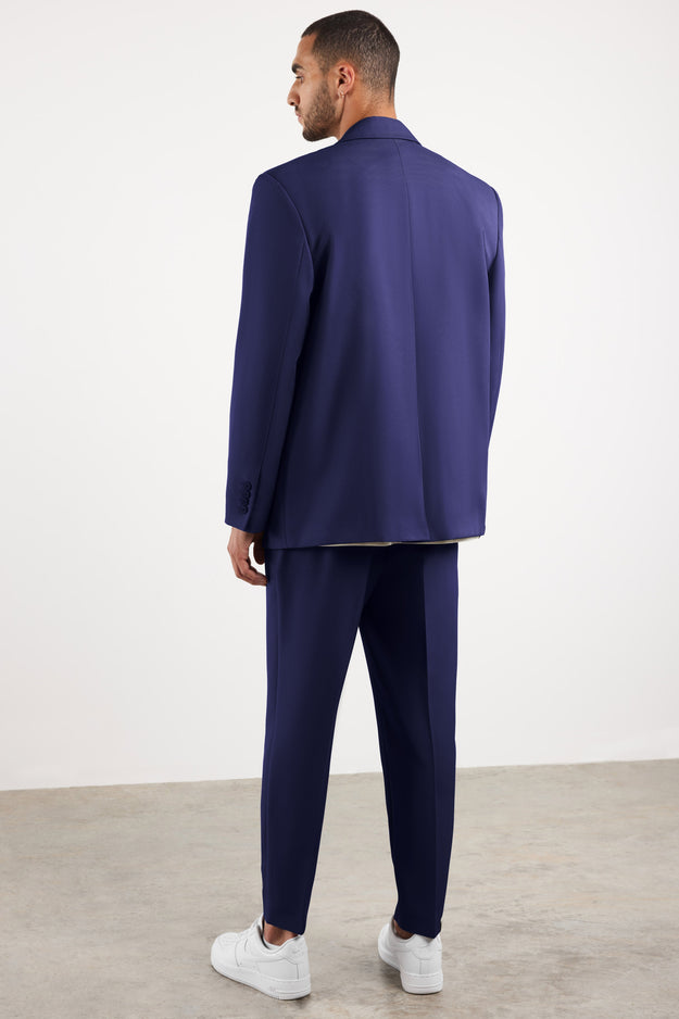 Men's Formal Oversized Blazer Navy