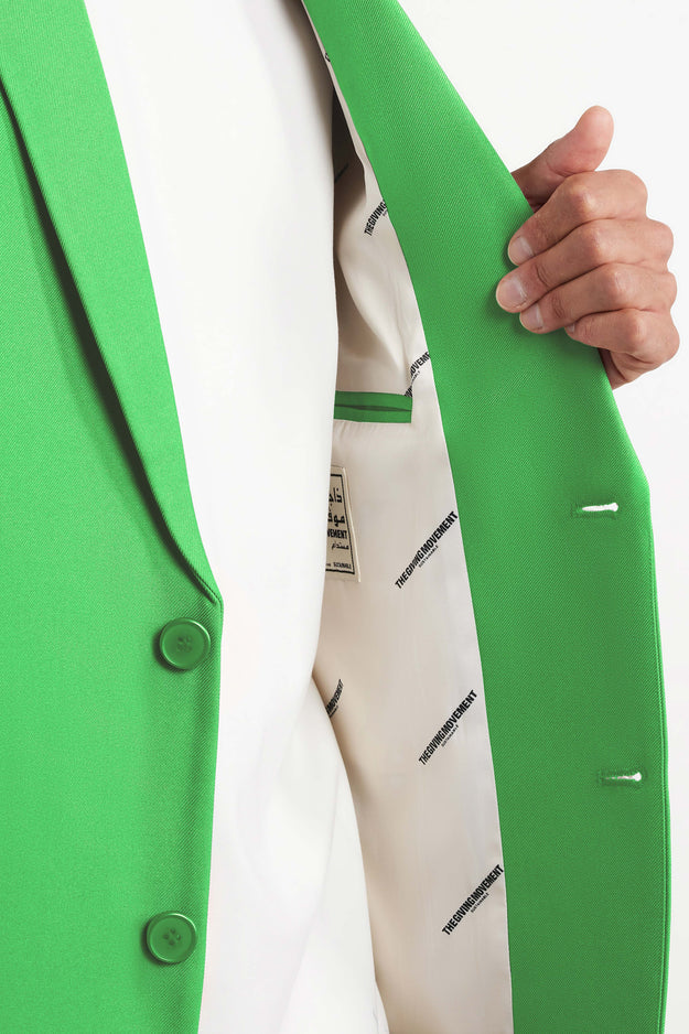 Men's Formal Oversized Blazer Peppermint