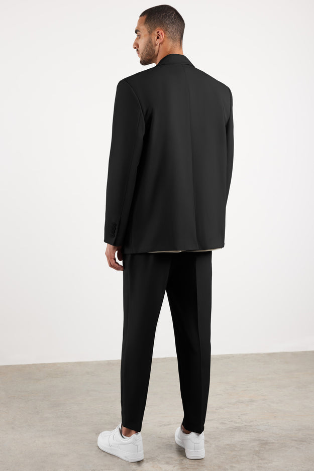 Men's Formal Oversized Blazer True Black