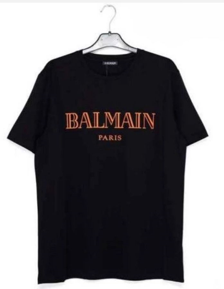 Balmain Paris Logo T-Shirt Black