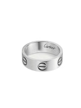 Cartier LOVE Ring – 18K White Gold, Iconic Screw Motif