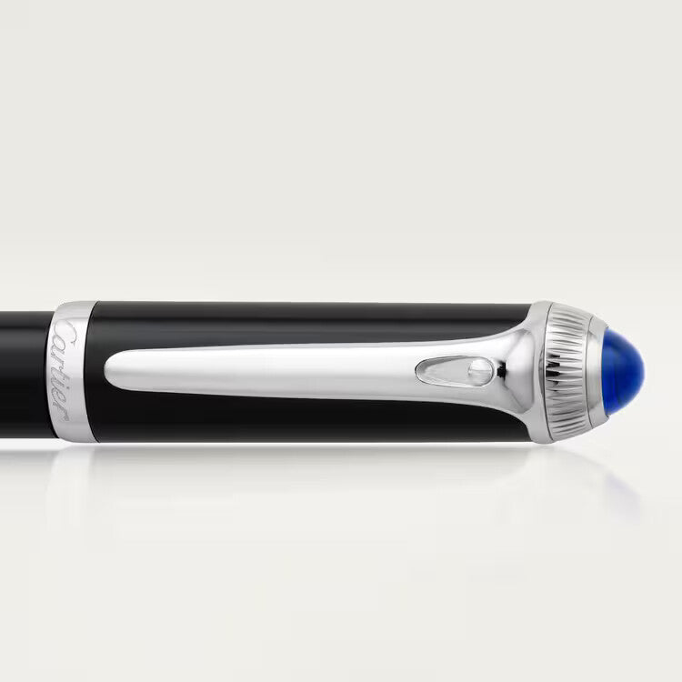 Cartier R de Cartier Ballpoint Pen – Black & Palladium Finish