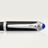 Cartier R de Cartier Ballpoint Pen â€“ Black & Palladium Finish