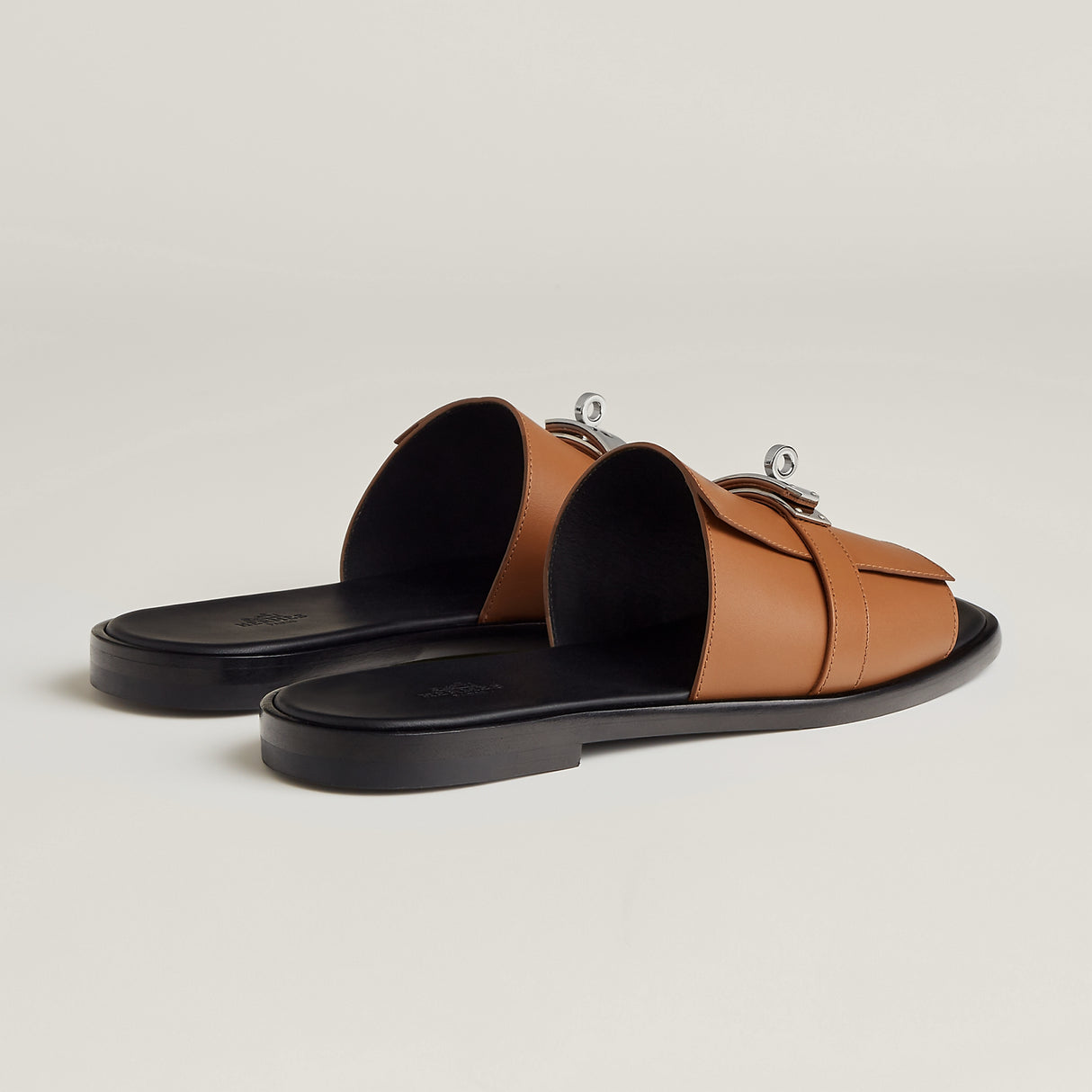 Hermès Gabriel Sandal – Naturel