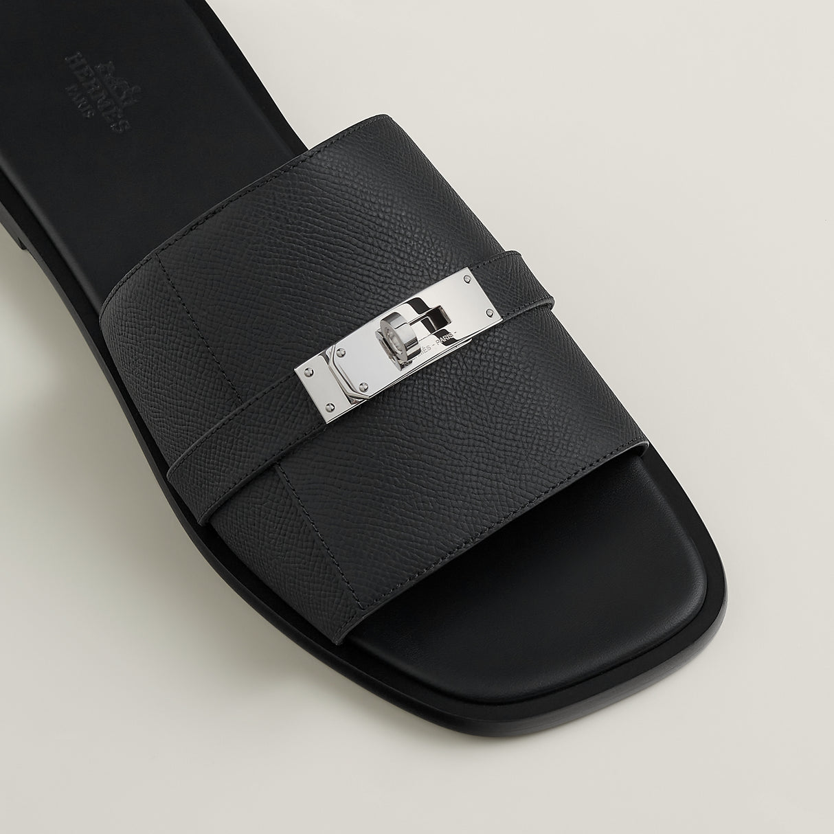 Hermès Gabriel Sandal - Black