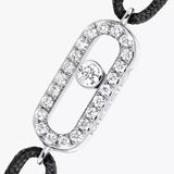 Messika Move Uno Black Cord Bracelet