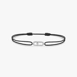 Messika Move Uno Black Cord Bracelet